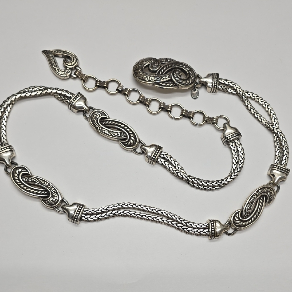Vintage Brighton Silver Women's Belt